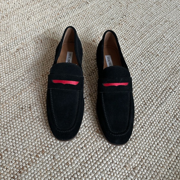 Men’s shoes black suede size 9. Steve Madden - Picture 2 of 4